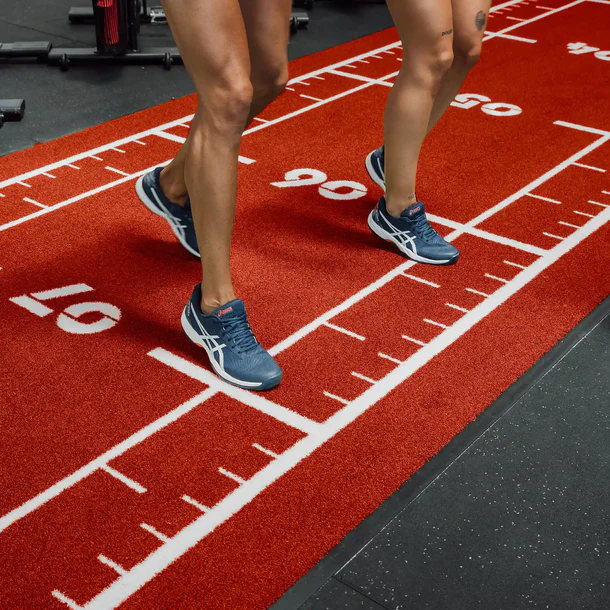 Artificial turf for functional training and HIIT in sports centres